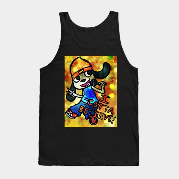 Parappa The Rapper Tank Top by ScribbleSketchScoo